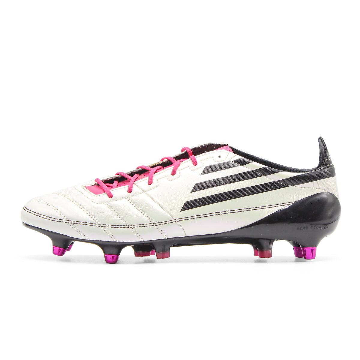 Pink F50 Blancas Y Rosas Adidas F50 Adizero Leather SG White/ Pink