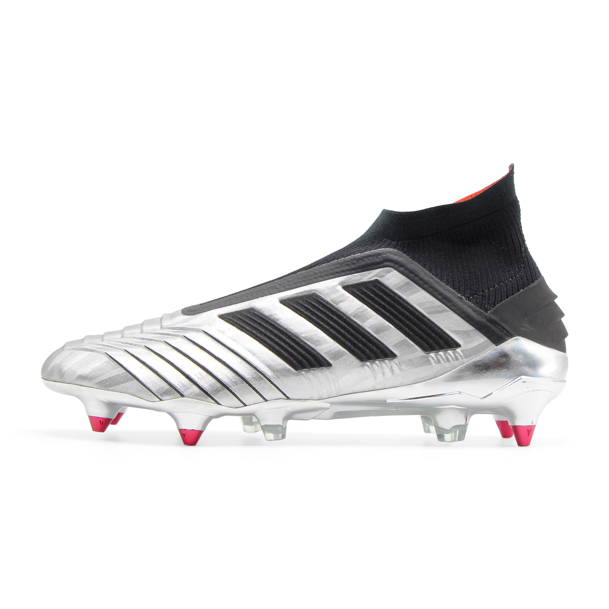 adidas プレデター 19+SG AdidasPredator19_SGSilverRed_1