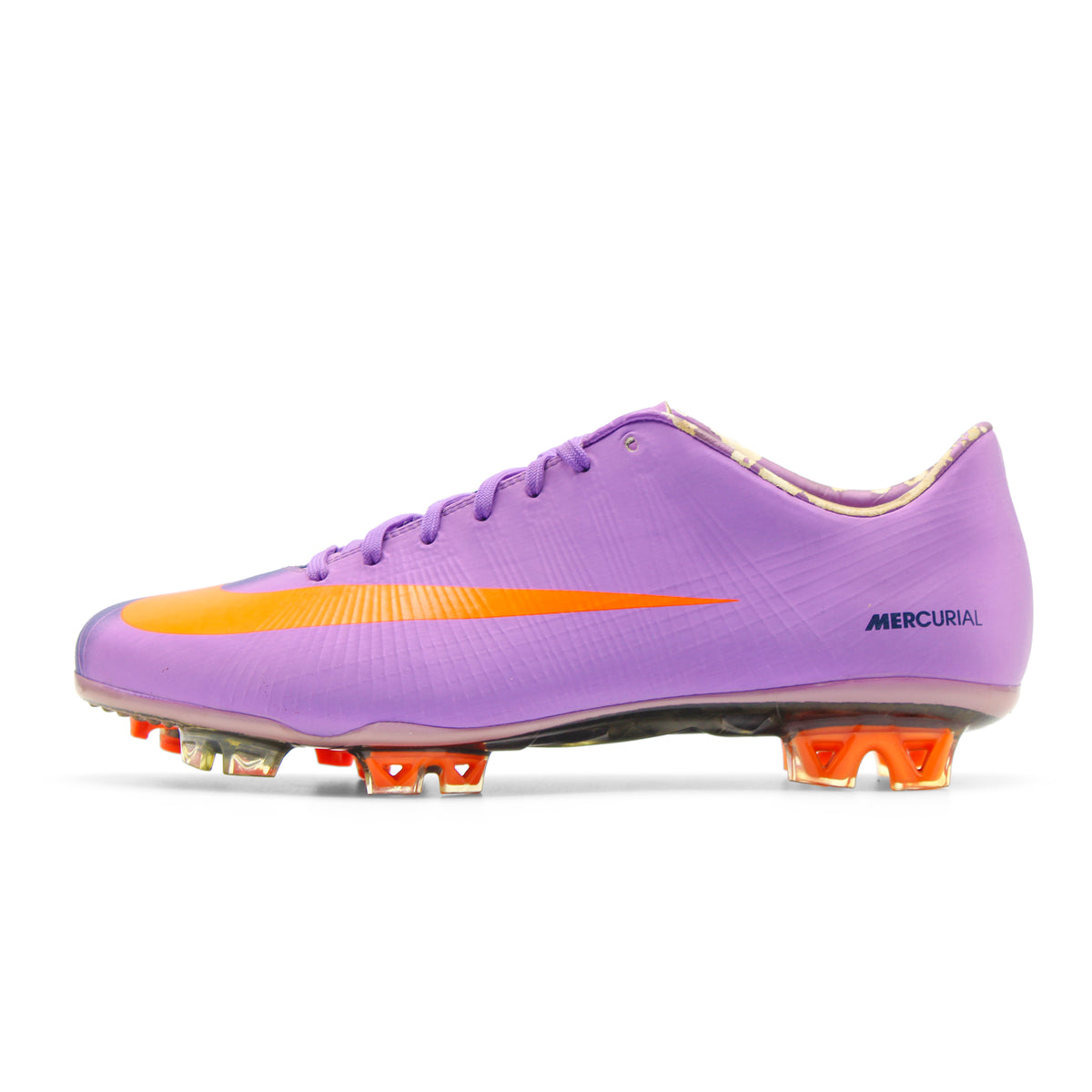 Nike Mercurial Vapor Superfly II FG Purple Violet/Orange/Obsidian