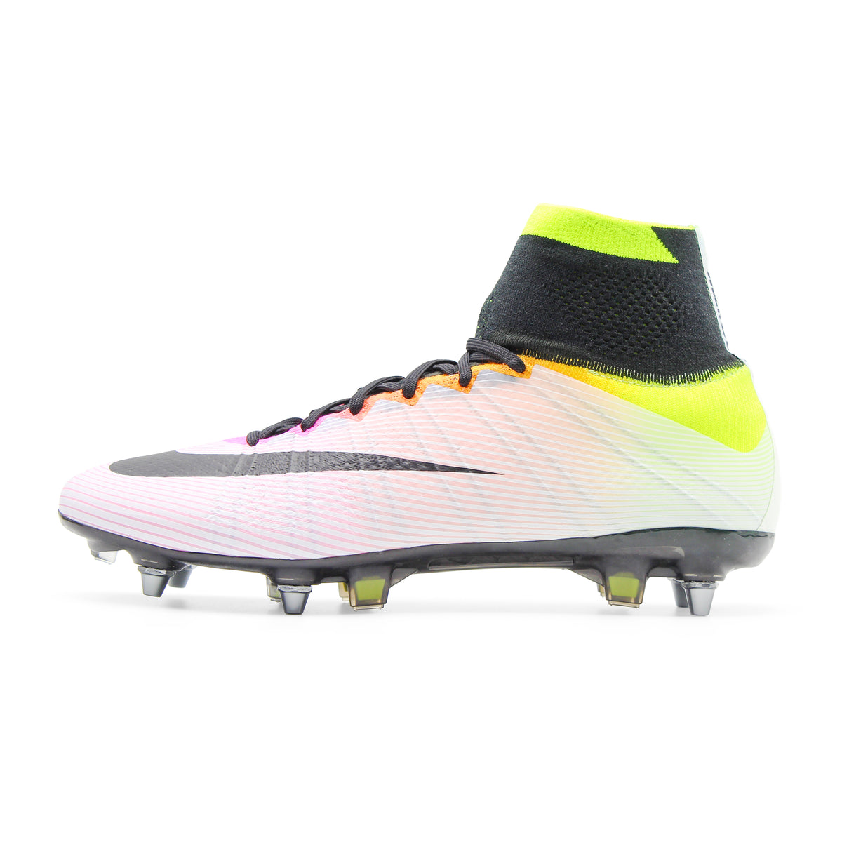 Nike Mercurial Superfly IV SG-PRO Radiant Reveal - White/Orange/Volt 641860-107 â Classic Boots