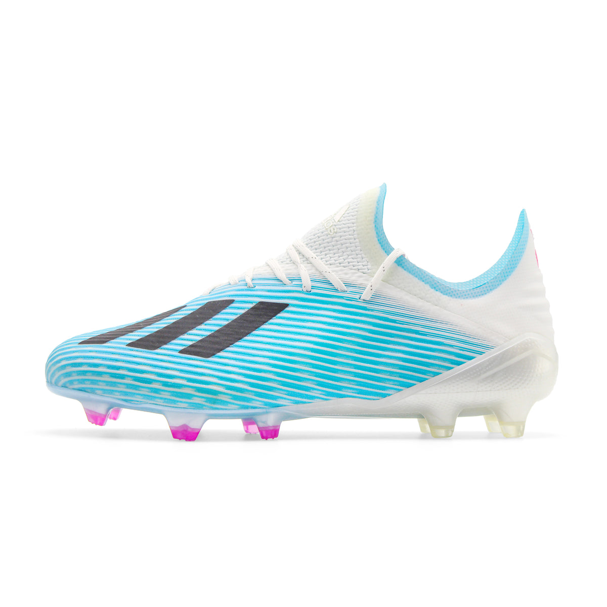 Adidas X 19.1 FG/AG Hard Wired - Cyan Blue/White/Pink F35316