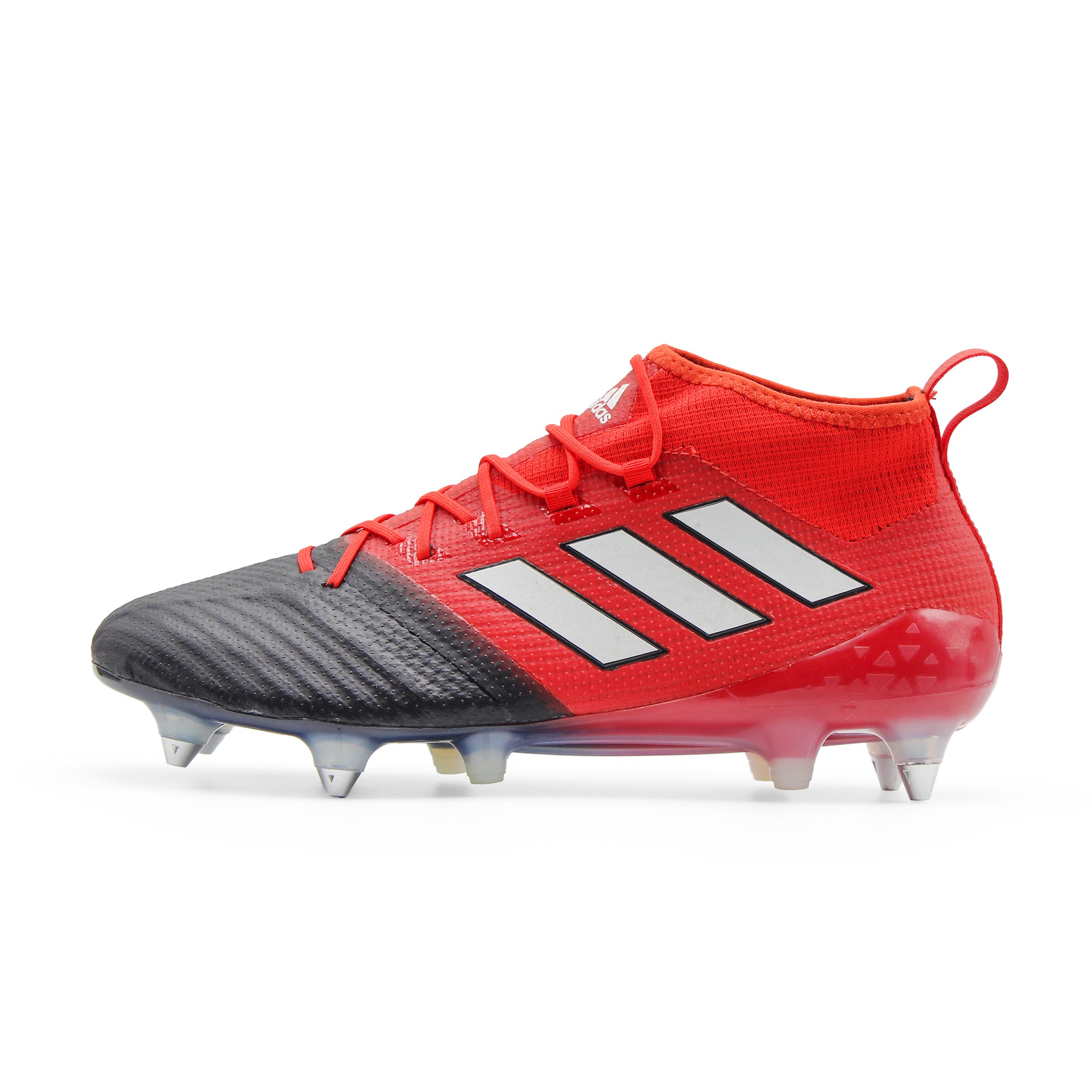 Adidas Ace 17.1 Primeknit SG Red Limit Black Red White BA9188 Classic Boots Matter