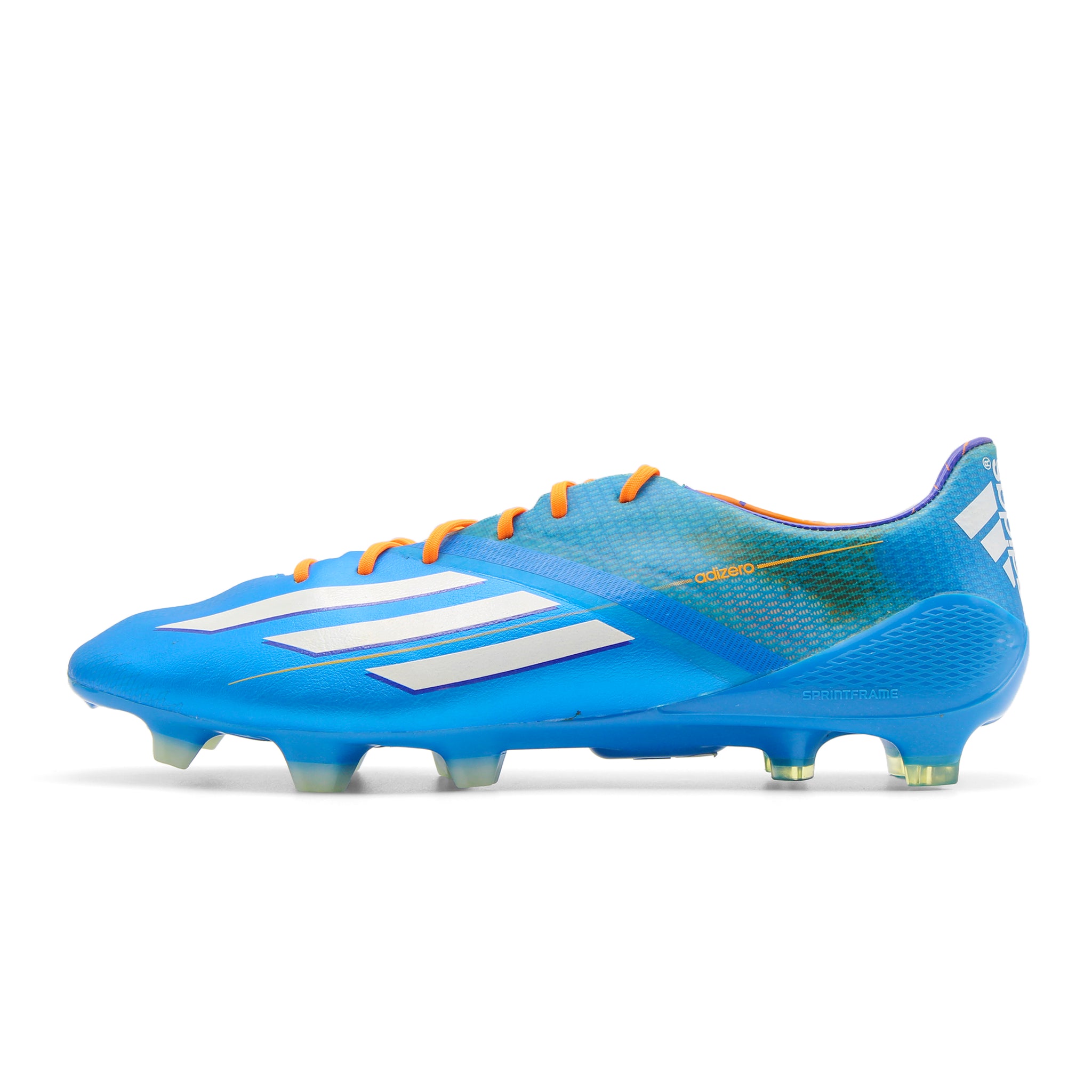 Adidas F50 Adizero FG Samba Pack - Blue/ White/ Orange D67203  Classic  Boots Matter