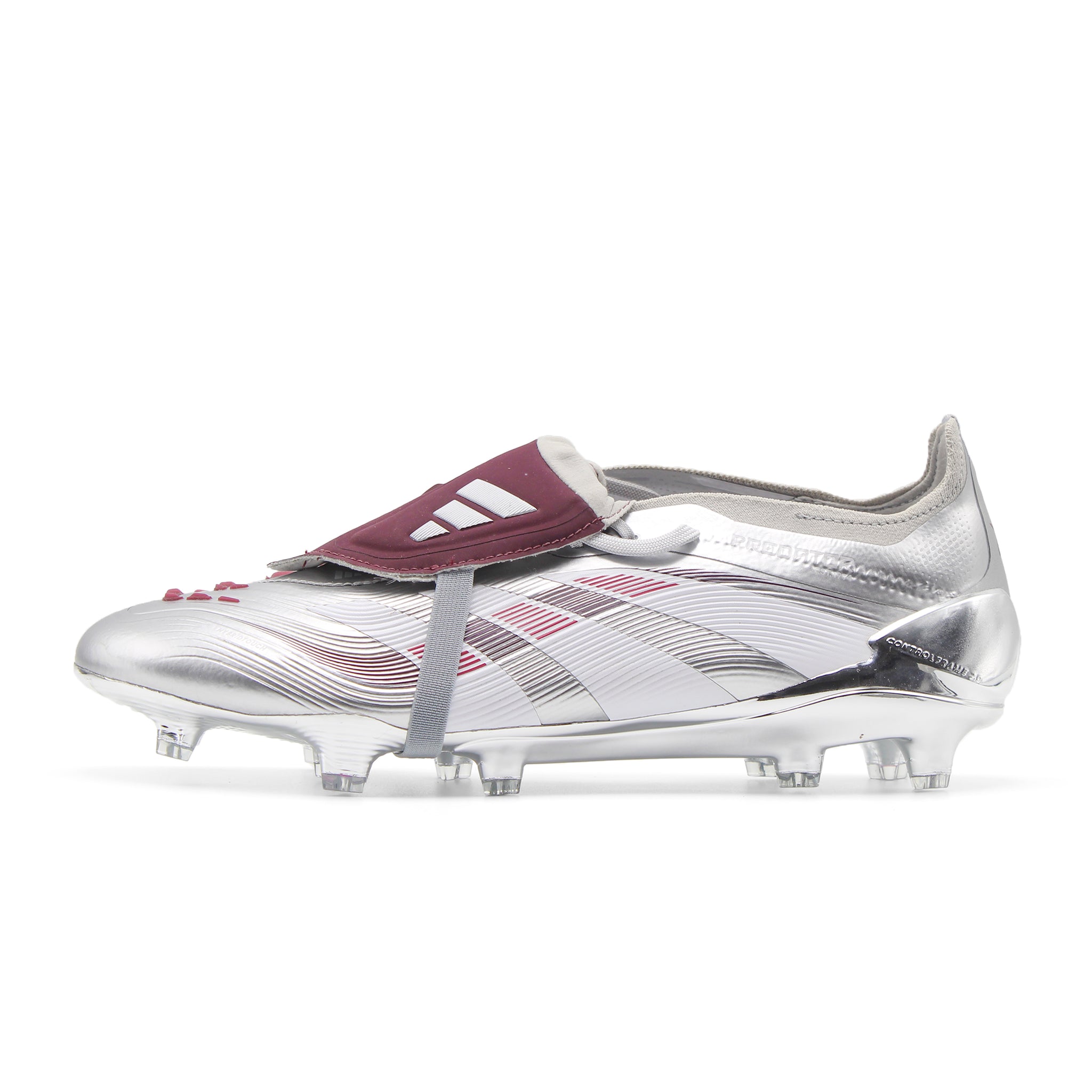 Adidas Predator Elite FT FG Jude Bellingham - Silver/Burgundy