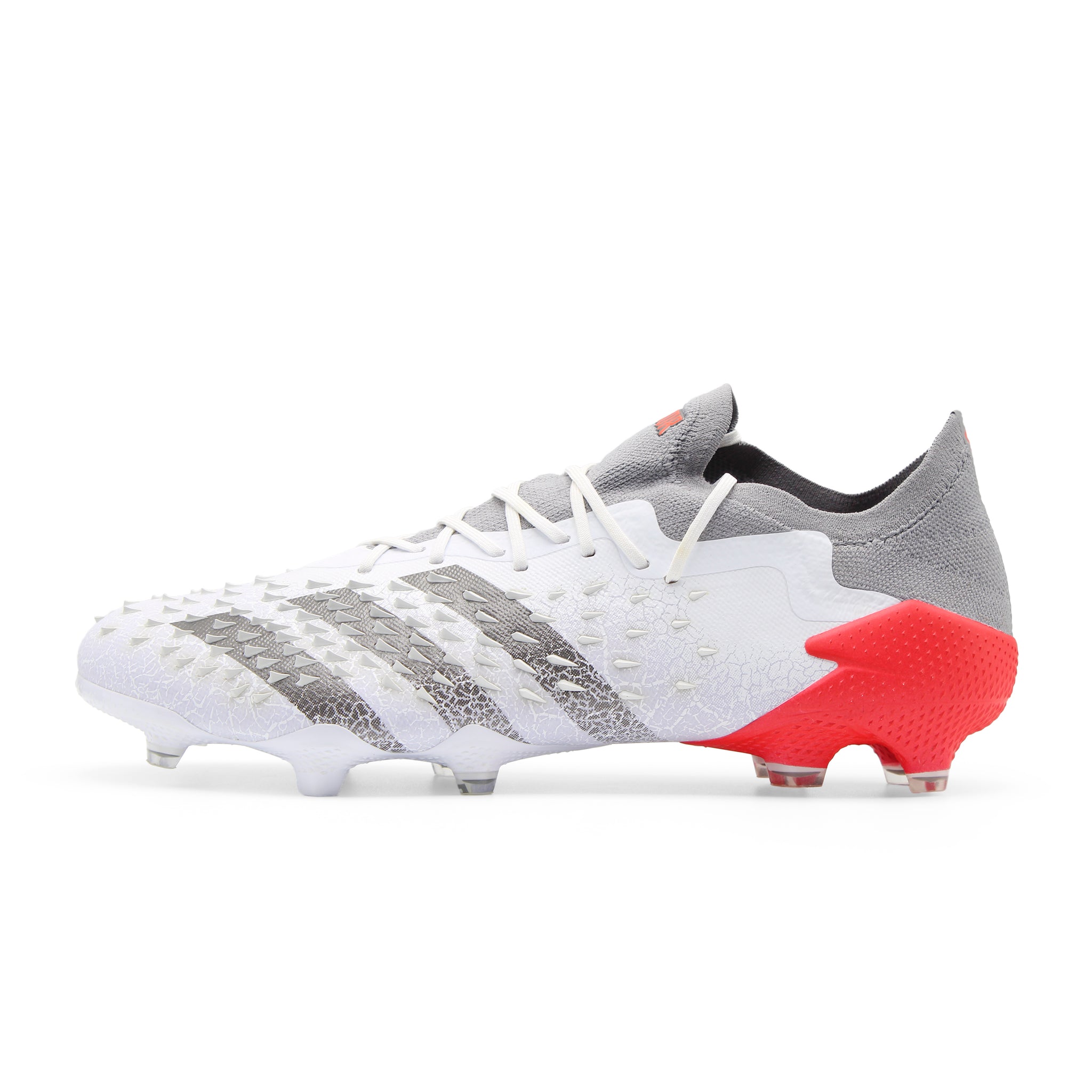 Adidas Predator Freak.1 Low FG Whitespark - White/red/grey FY6263