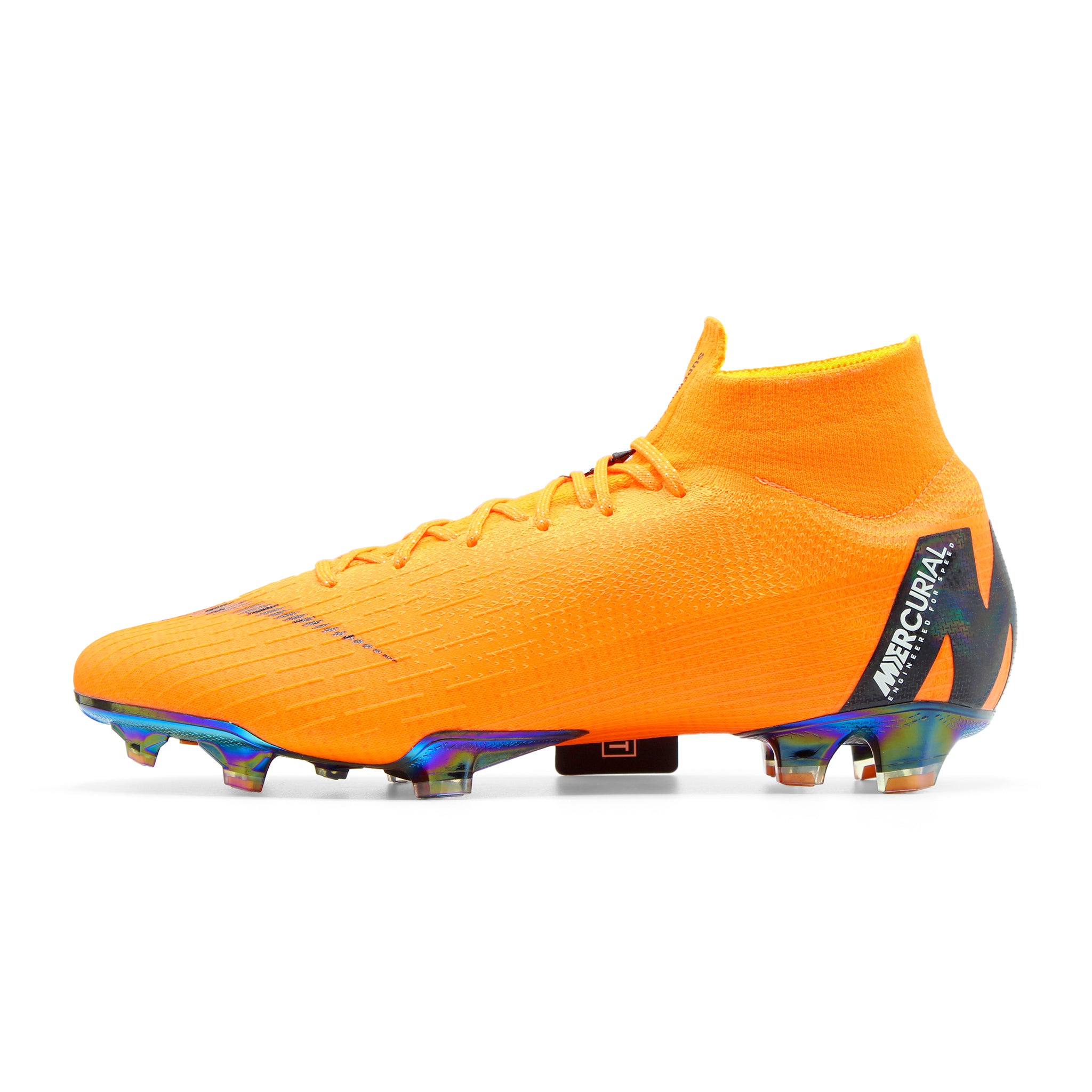 Nike Mercurial Superfly VI Elite FG Fast AF Total Orange/Black