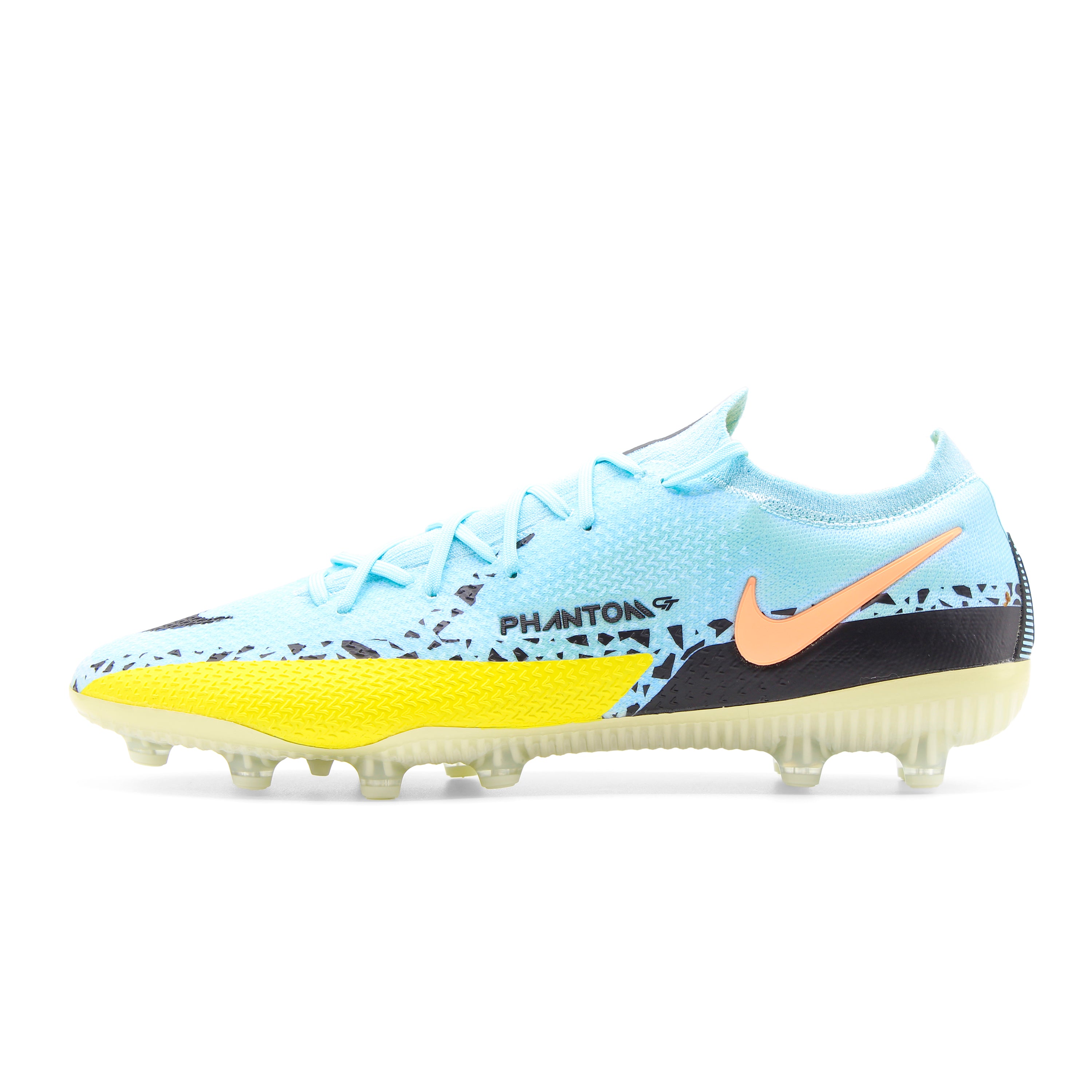 Nike Phantom GT2 Elite AG-PRO Lucent - Glacier Ice Blue/ Black/ Yellow ...