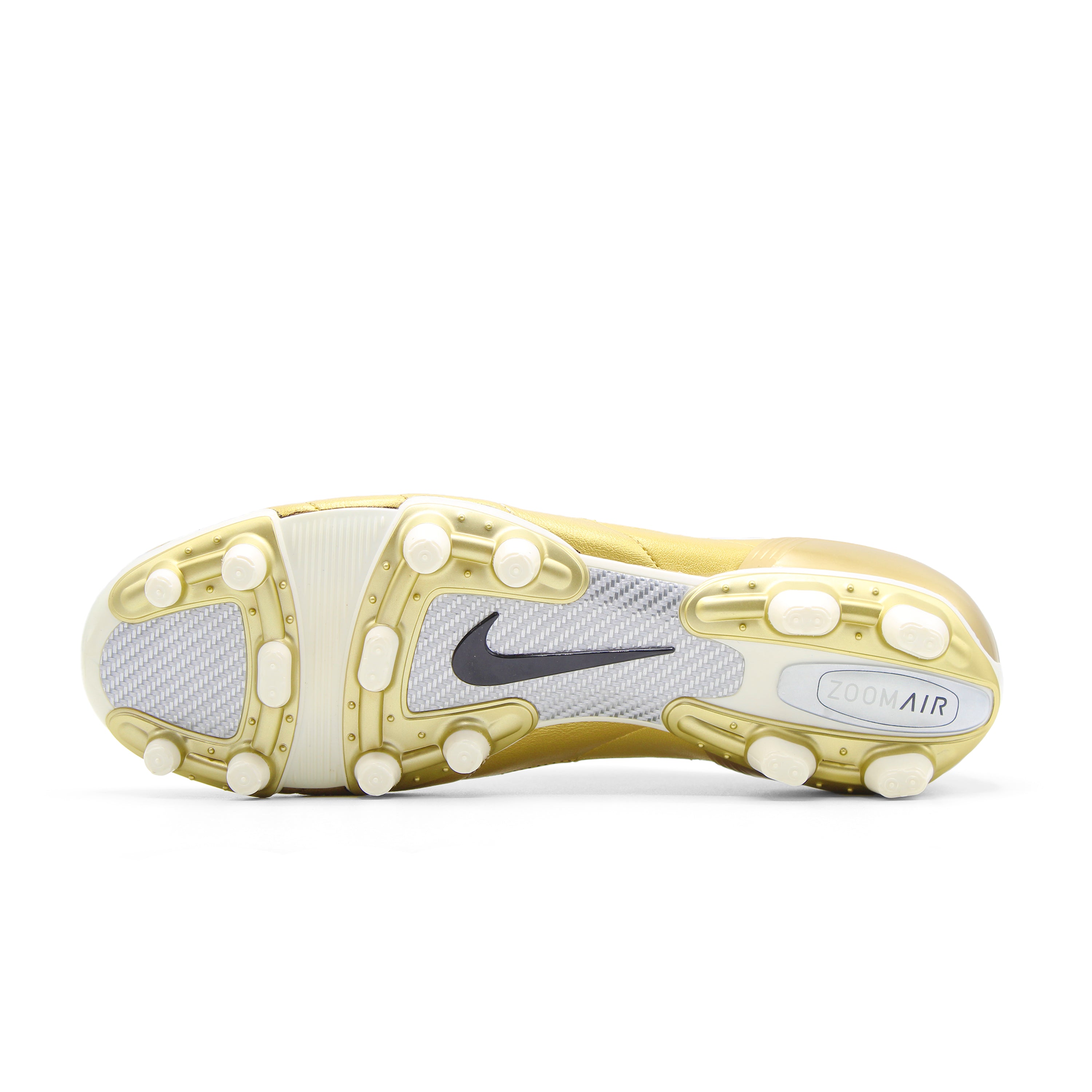 Nike Tiempo Legend R10 FG Ronaldinho Gaucho Gold/White 310113