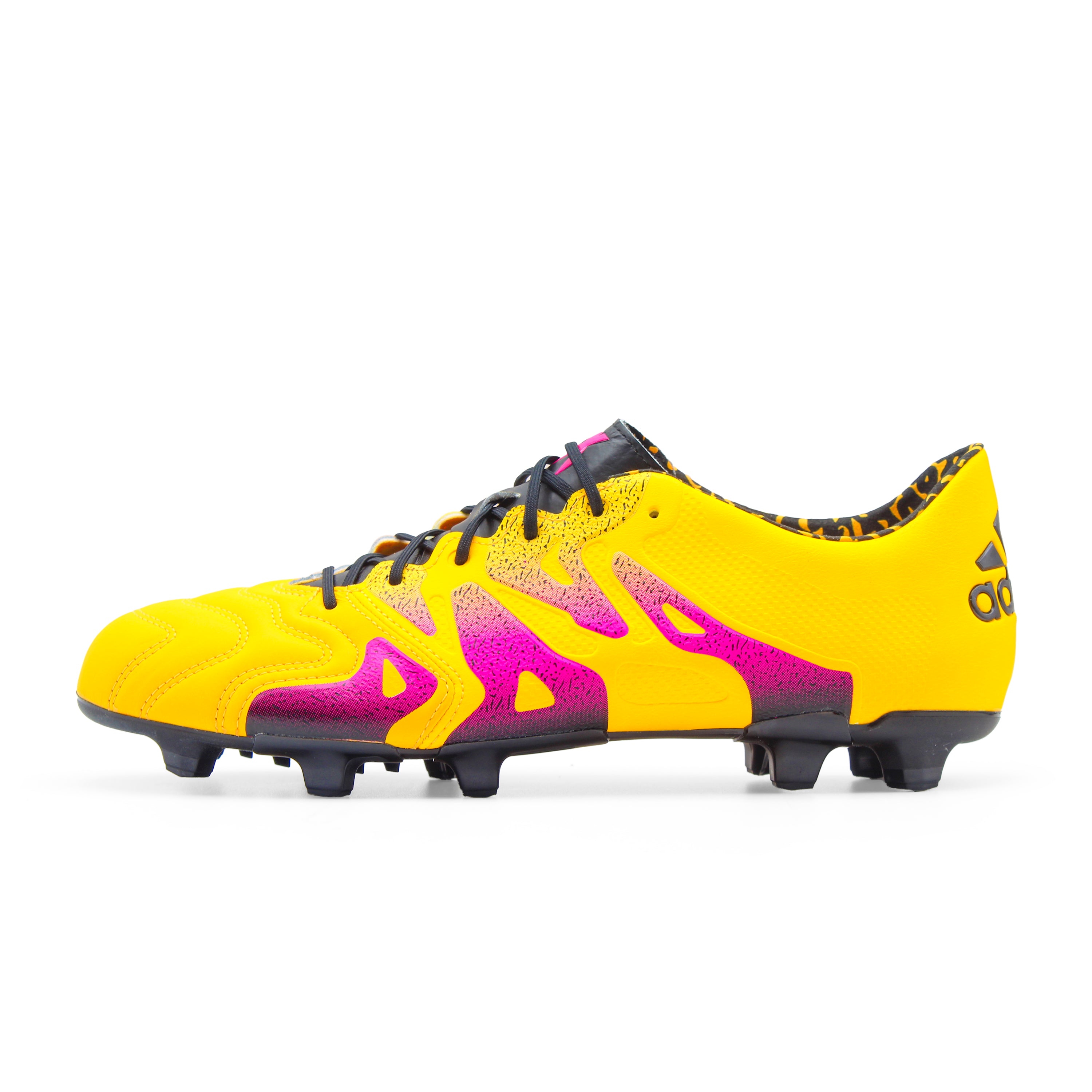 Adidas X 15.1 FG/AG Leather Solar Gold/ Orange/ Black/ Pink S74616